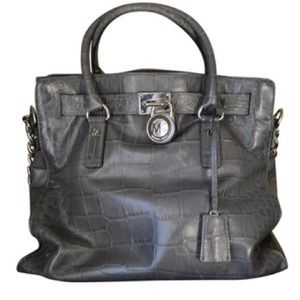 Michael Kors Authentic large gray Hamilton